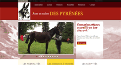 Desktop Screenshot of anespyrenees.fr
